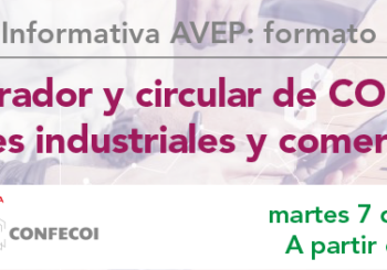 circular nº27/28-2023: Jornada informativa: “El SCRAP integrador y circular de CONFECOI para envases industriales y comerciales” | Cursos de interés AIMPLAS 100% Subvencionados