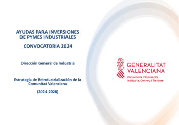 Publicada la convocatoria de ayudas a la inversión en sectores industriales (incluido sector del plástico) – Dirección General de Industria