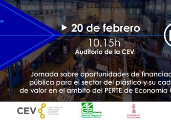 AVEP te invita a la próxima jornada sobre oportunidades de financiación pública para el sector del plástico | 20 de febrero en el auditorio de la CEV