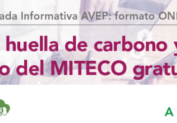 circular nº71-2025: Próxima jornada AVEP: «Calcula tu huella de carbono y obtén el certificado del MITECO gratuitamente» | Agéndate 28 de abril