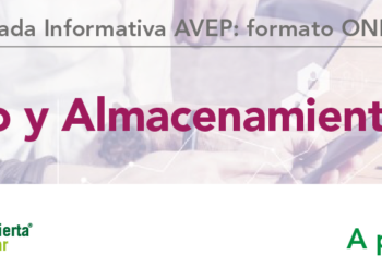 circular nº94-2025: Próxima Jornada AVEP: «Autoconsumo y Almacenamiento Energético» | martes 17 de junio