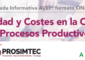 circular nº83-2025: Jornada AVEP: «Productividad y Costes en la Optimización de Procesos Productivos” | 22 de MAYO